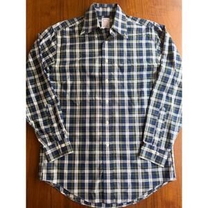 Brooks Brothers Madison Fit Non-Iron Supima Cotton Plaid Shirt Size S